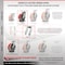Service Caster 8 Inch Extra Heavy Duty Red Poly on Cast Iron Wheel Swivel Caster with Brake SCC-KP92S830-PUR-RS-SLB - alternate 6